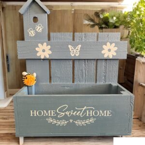 Picket Fence Garden Planter